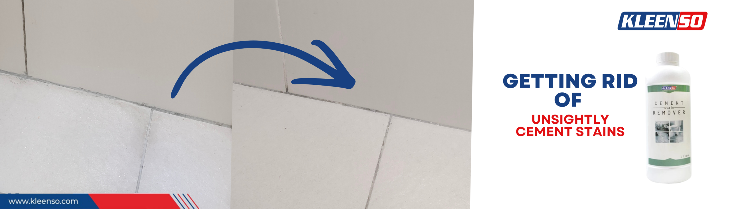 Kleenso Banner PC Cement Stain