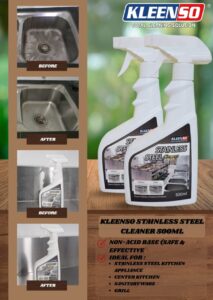 Kleenso Stainless Steel Cleaner Brochure